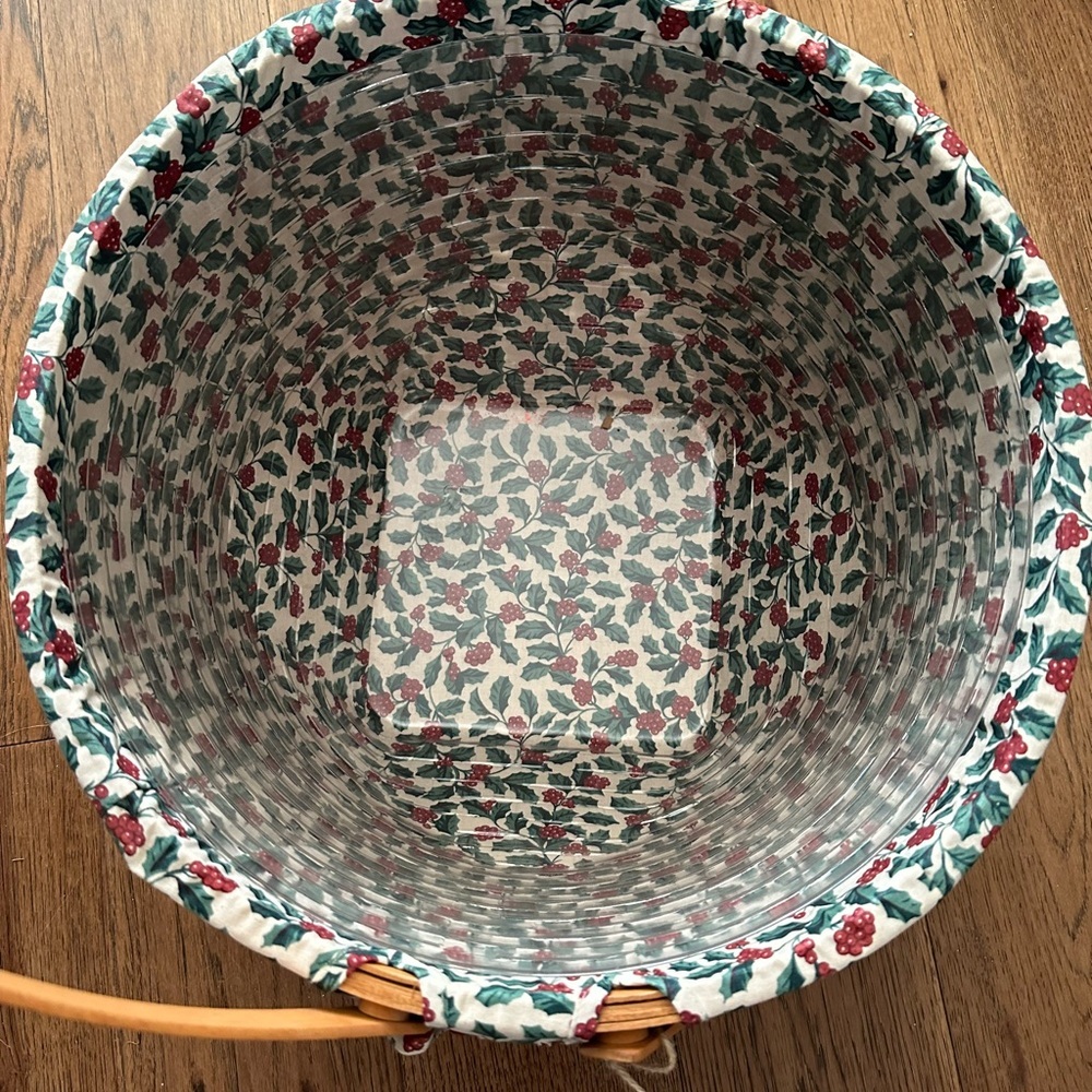 Longaberger 17” XL Sewing Basket🦋🦋🦋 - Picture 8 of 12